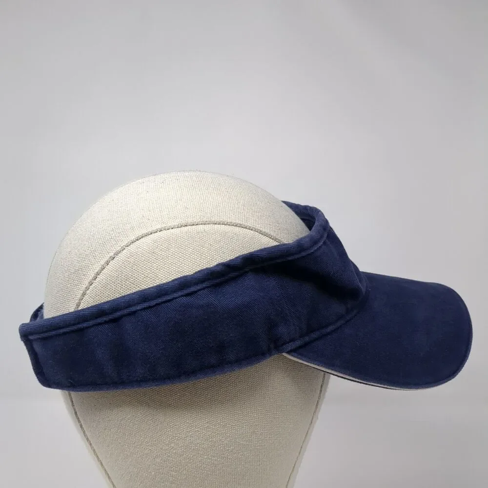 Budweiser Strapback Sun Visor Hat Blue One Size Adjustable Outdoor